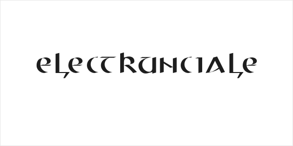 ElectrUnciale Logo