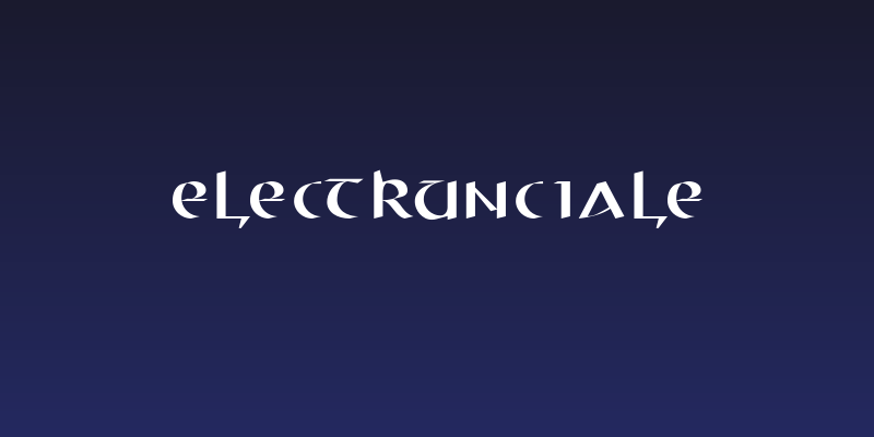 ElectrUnciale Social Header