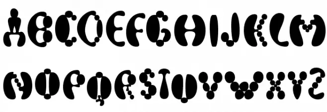 Electrack Phat Schriftart Groß