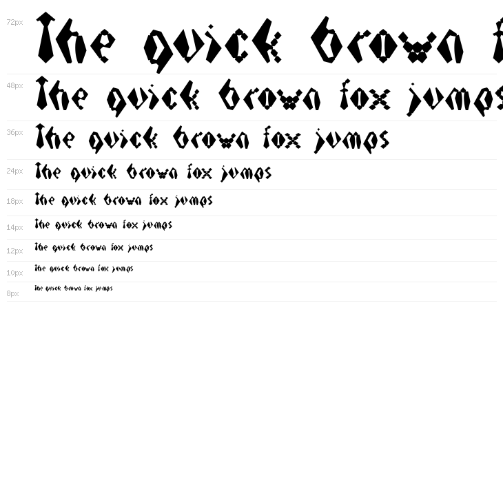 Electrack Sharp Waterfall