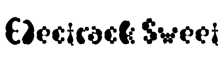 Electrack Sweet  Frei Schriftart Herunterladen