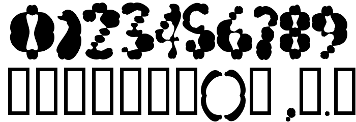 Electrack Sweet Font OTHER CHARS