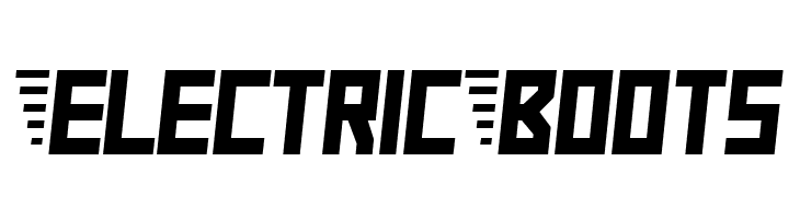 Electric Boots  font caratteri gratis