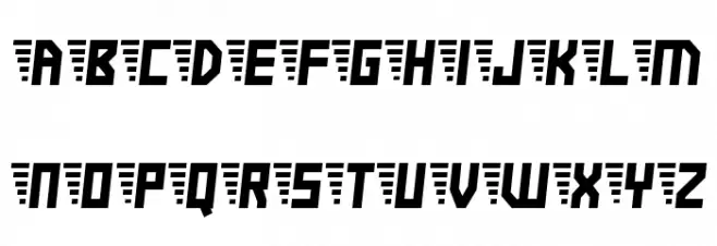 Electric Boots Schriftart Groß
