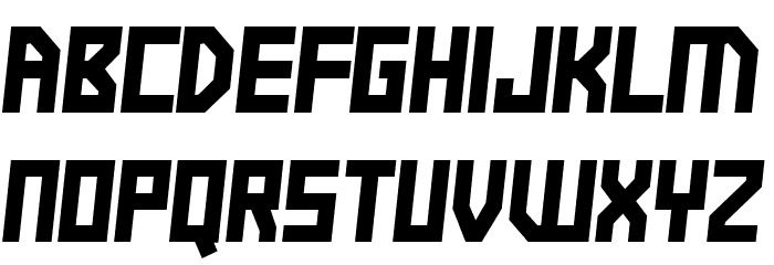 Electric Boots Font LOWERCASE
