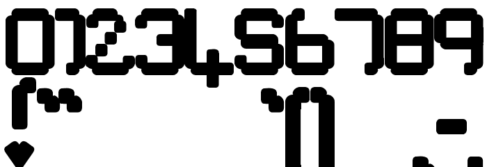 Electric Dreams Font OTHER CHARS
