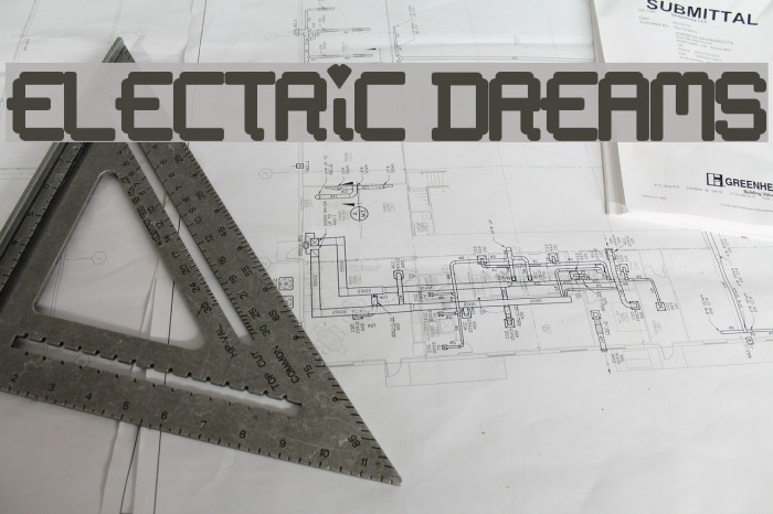Electric Dreams Font examples
