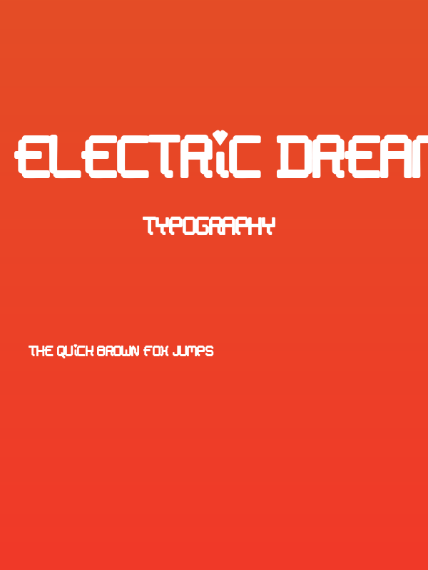 Electric Dreams Poster