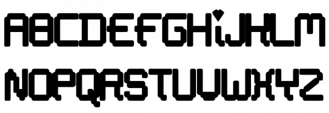 Electric Dreams 字体 小写