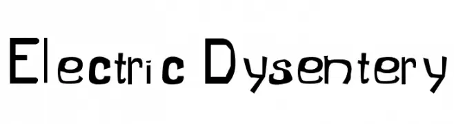 Electric Dysentery  font caratteri gratis