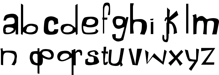 Electric Dysentery 字体 小写