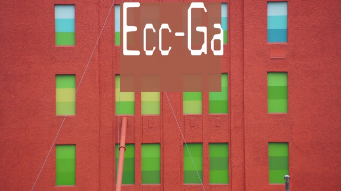 Electric-Goat フォント examples