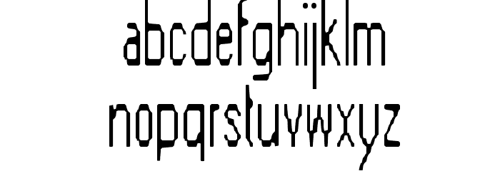 Electric-Goat フォント 小文字