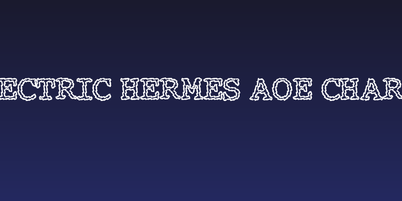 Electric Hermes AOE Charge Social Header