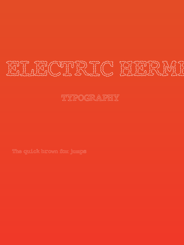 Electric Hermes Poster
