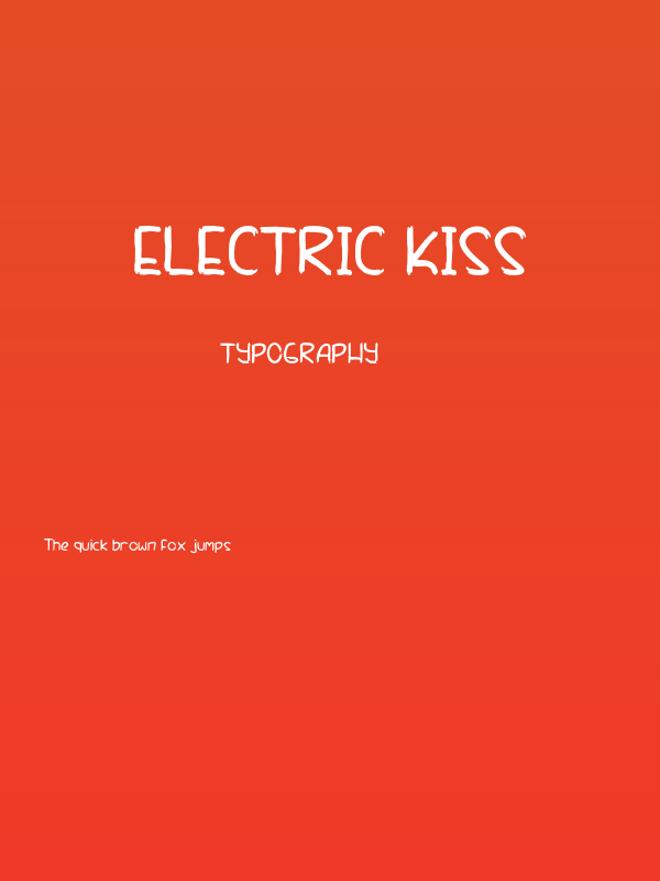 Electric Kiss Poster