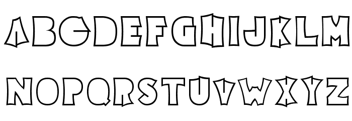 Electric Pickle Font LOWERCASE