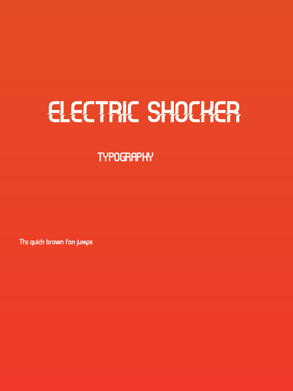 Electric Shocker Poster