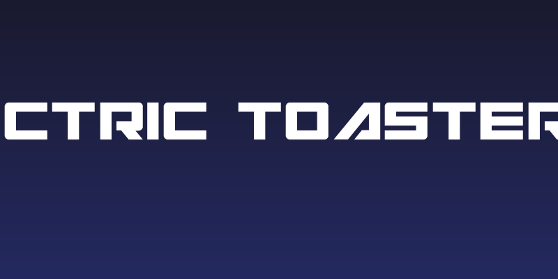 Electric Toaster 76 Social Header