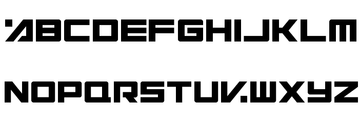 Electric Toaster 76 Font LOWERCASE