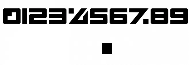 Electric Toaster Font OTHER CHARS