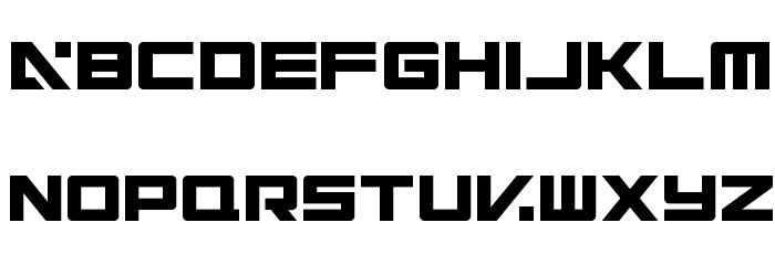 Electric Toaster Font LOWERCASE