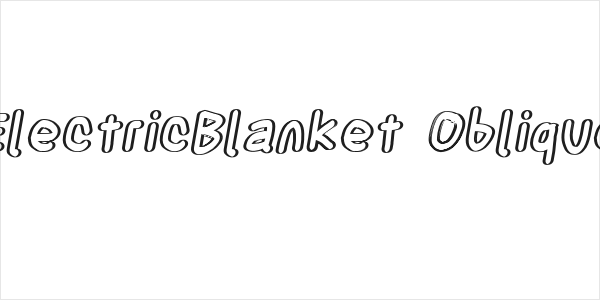 ElectricBlanket Oblique Logo
