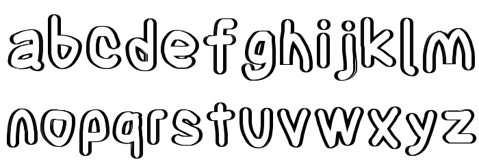 ElectricBlanket Font LOWERCASE