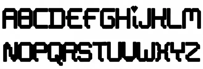 ElectricDreams Schriftart Groß
