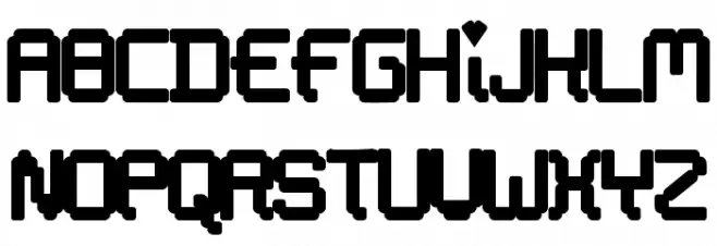 ElectricDreams 字体 小写