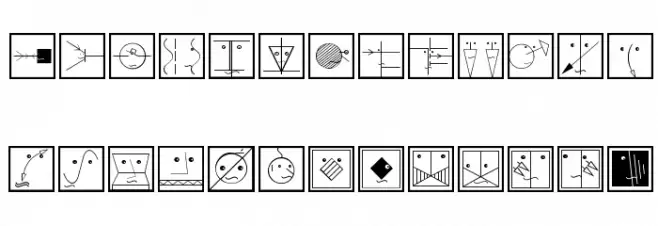 ElectricFacesOne Font Litere mari