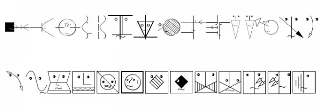 ElectricFacesOne Caratteri MINUSCOLO