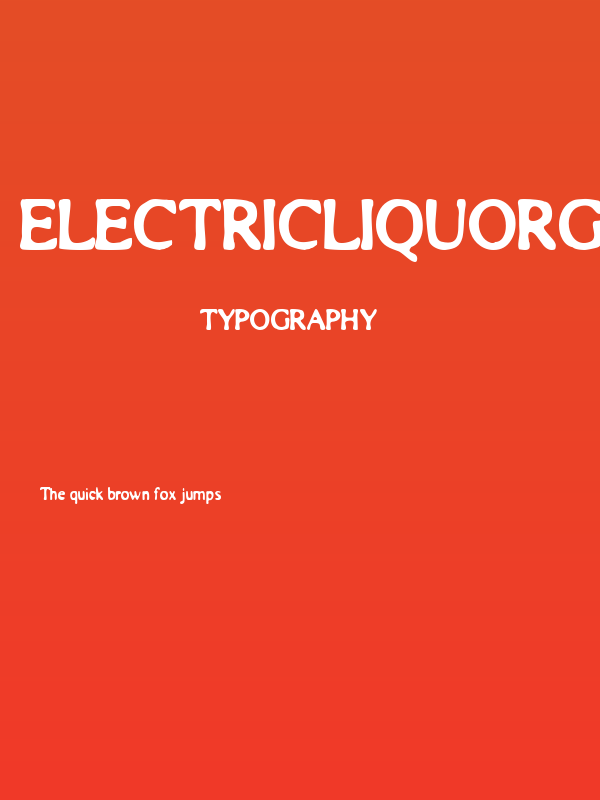 ElectricLiquorGoggles Poster