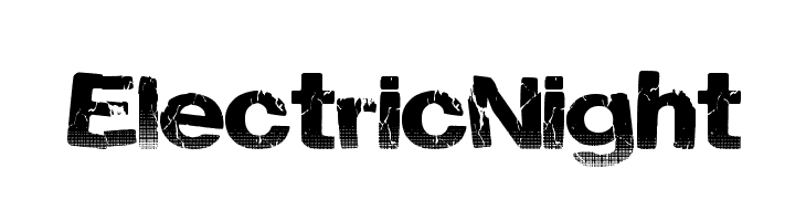 ElectricNight Font