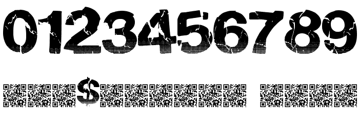 ElectricNight Font OTHER CHARS
