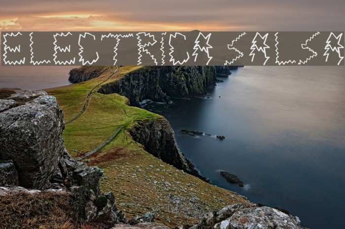 Electrica Salsa Font examples