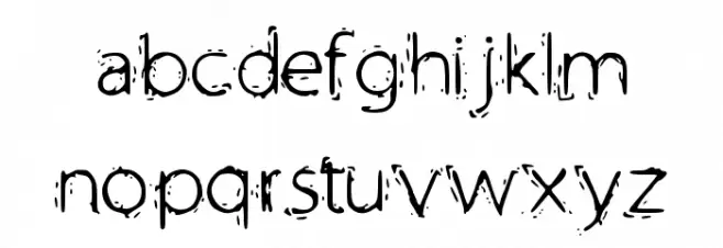 Electric फ़ॉन्ट लोअरकेस