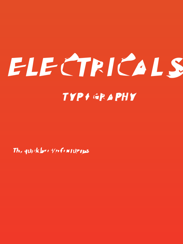 Electrical Snow Blizzard Oblique Poster