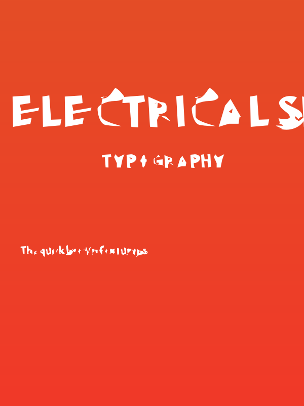 Electrical Snow Blizzard Poster