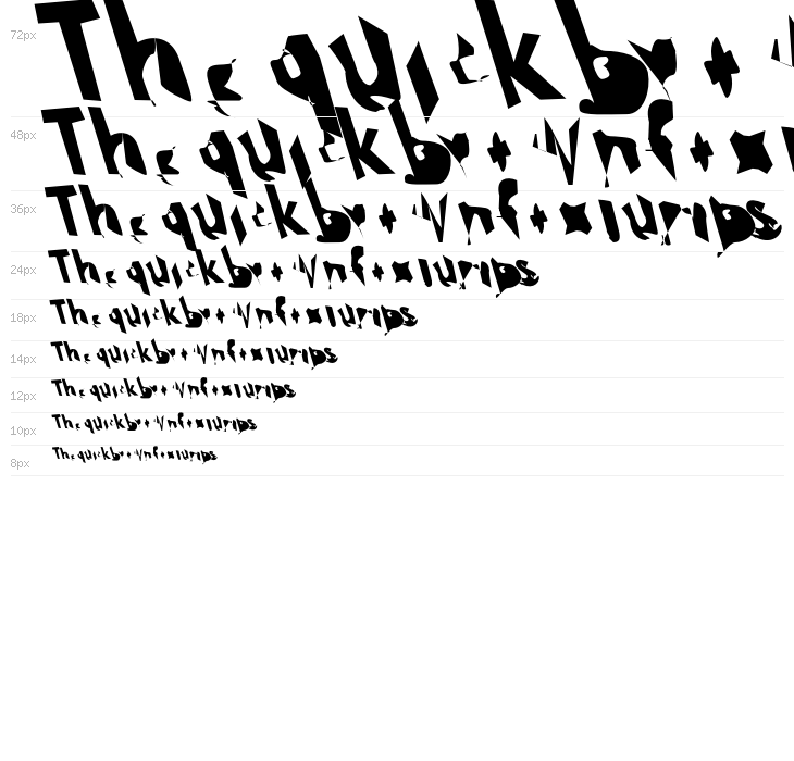 Electrical Snow Condensed Reverse Oblique Waterfall