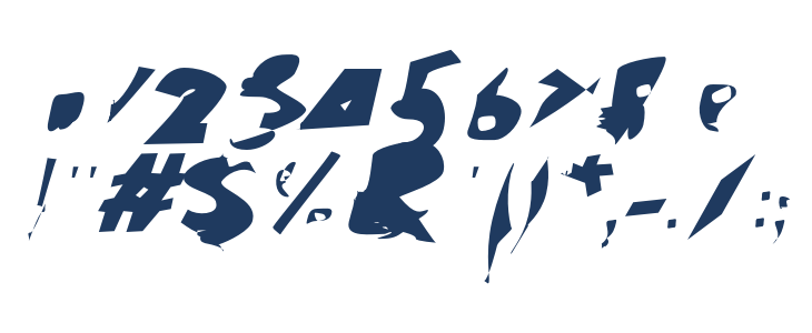 Electrical Snow Extended Oblique Other Characters