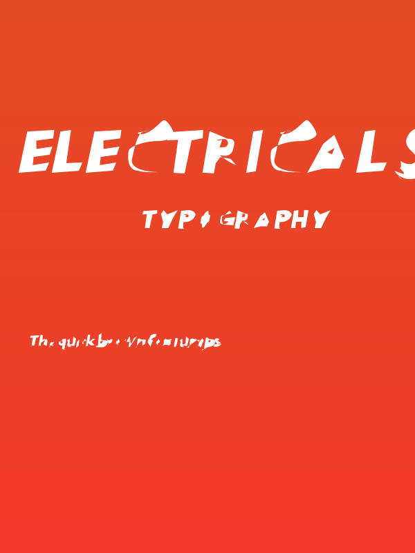 Electrical Snow Extended Oblique Poster