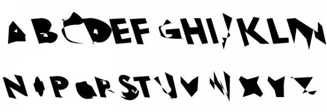 Electrical Snow Extended ReverseOblique 字体 大写