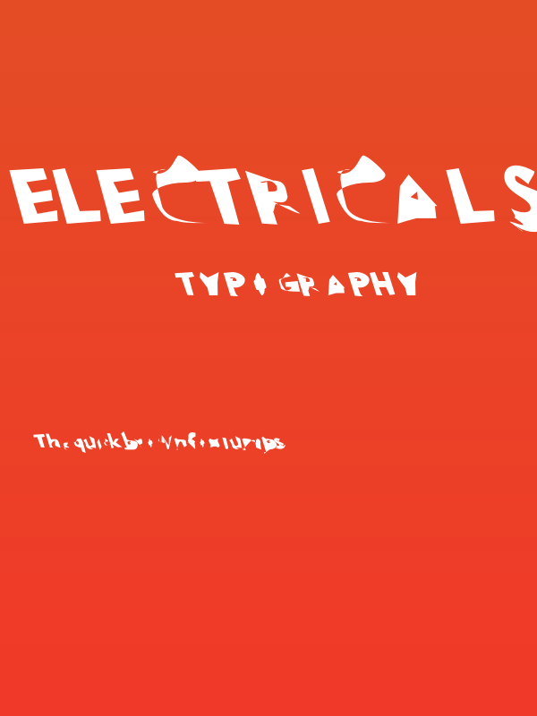 Electrical Snow Extended ReverseOblique Poster