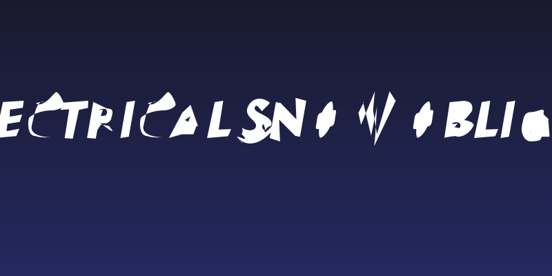 Electrical Snow Oblique Social Header