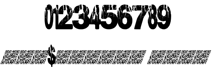 ElectricalStorm Font OTHER CHARS