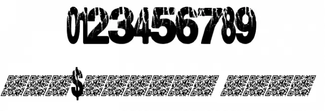 ElectricalStorm Font OTHER CHARS