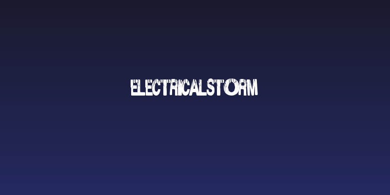 ElectricalStorm Social Header
