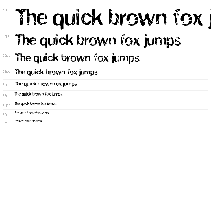 Electrickle Waterfall