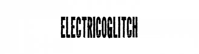 Electrico Glitch  font caratteri gratis